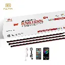 Car Ambient Light K4 (6 In 1 ) (10 in 1) (14 in 1) (18 in 1)