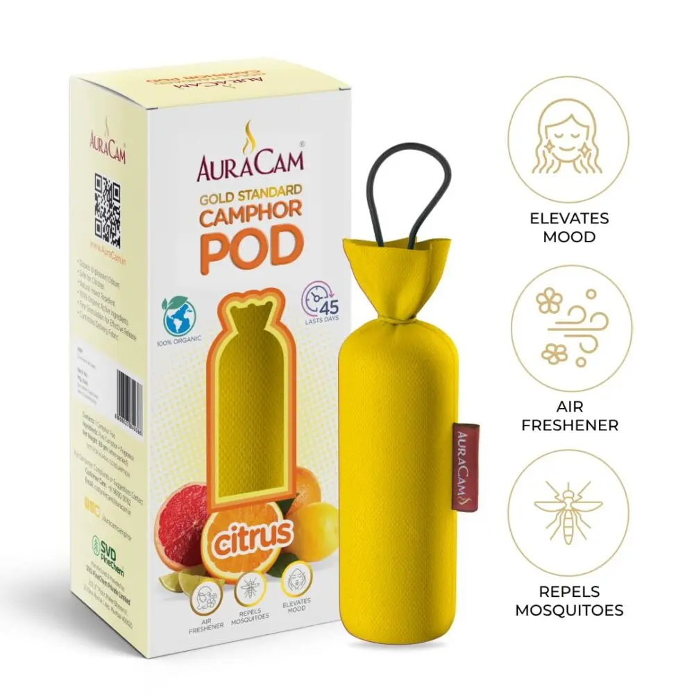 AuraCam Gold Standard Camphor Pod  Perfume