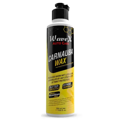 WaveX Carnauba Wax Car Polish | Car Wax that Provides Deep Wet Shine