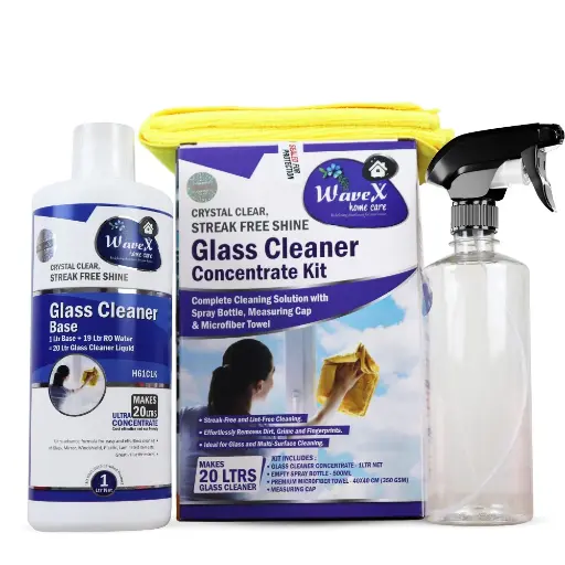 WaveX Glass Cleaner Concentrate Makes 20Ltrs from 1 Ltr