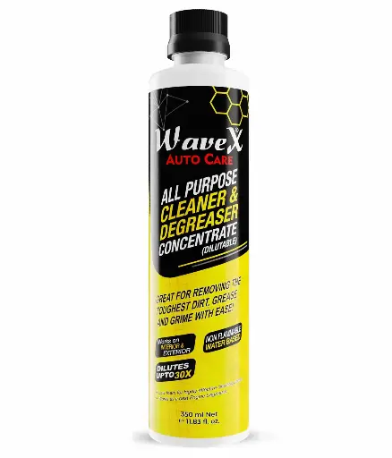 WaveX All Purpose Cleaner and Degreaser Concentrate | Car Engine Cleaner, Also Upholstery Fabric Cleaner