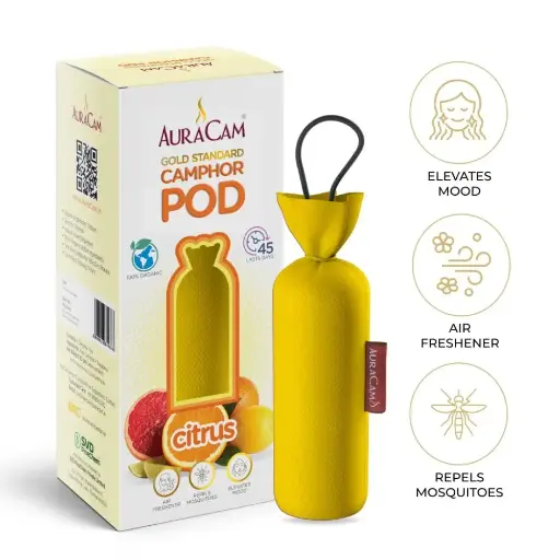 AuraCam Gold Standard Camphor Pod  Perfume