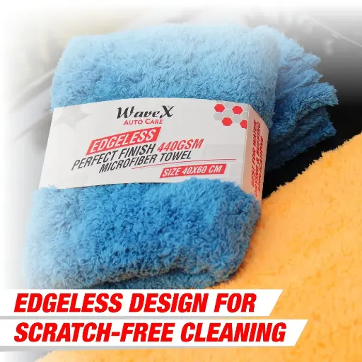 Perfect Finish Microfiber Cloth for Car 440 GSM (40x60CM)