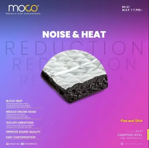 MOCO Engine Damping Roll – Heat, Noise, and Vibration Control 